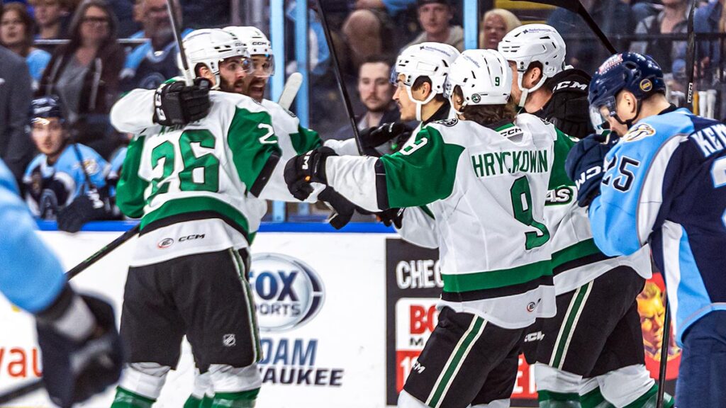Third time the charm as Hryckowian, Stars knock out Admirals