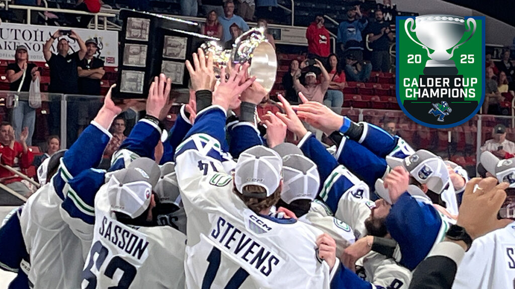 Signed, Šil’d, delivered: Canucks win Calder Cup