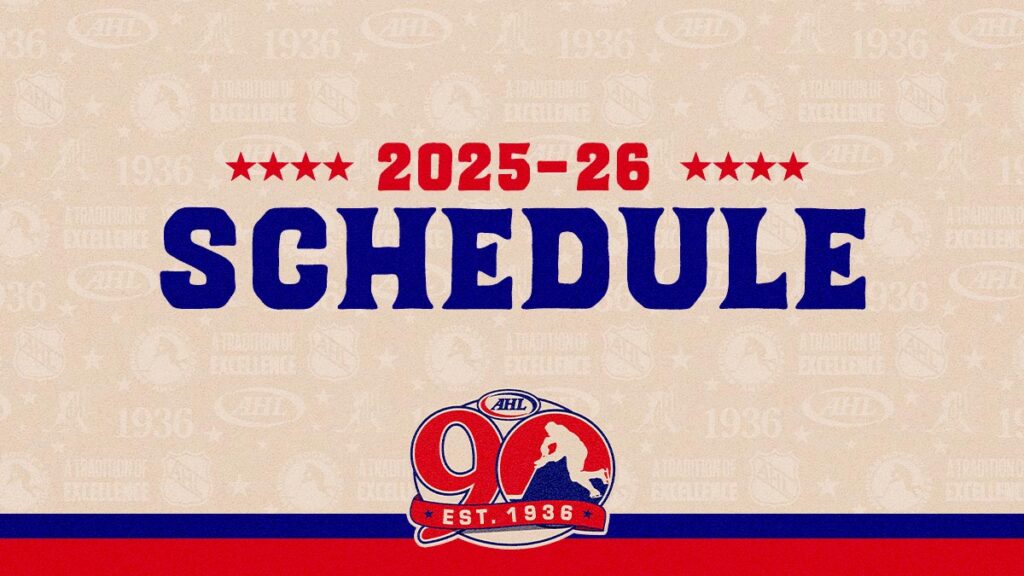 AHL unveils 2025-26 schedule
