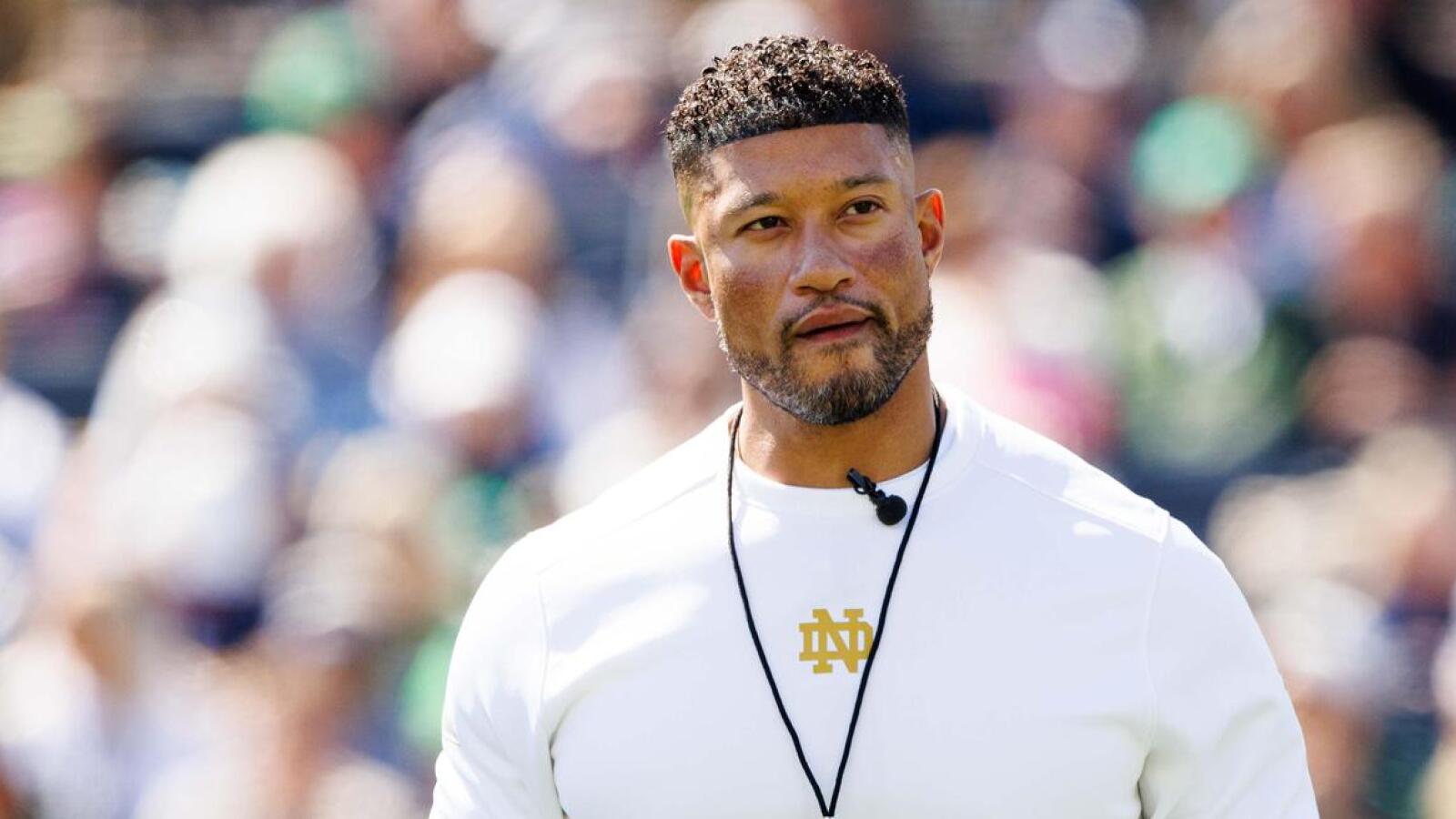 Notre Dame HC Marcus Freeman is keeping it simple for team's QBs
