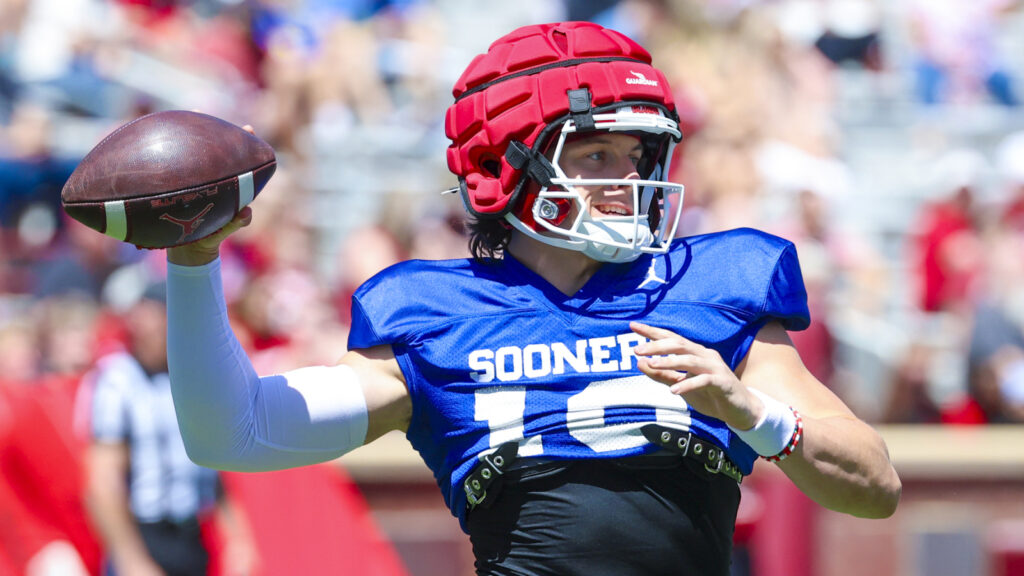 Oklahoma HC explains why John Mateer, Jaydn Ott will thrive in SEC