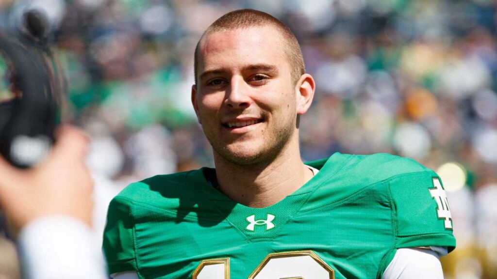 Notre Dame names redshirt freshman its starting QB for 2025 season