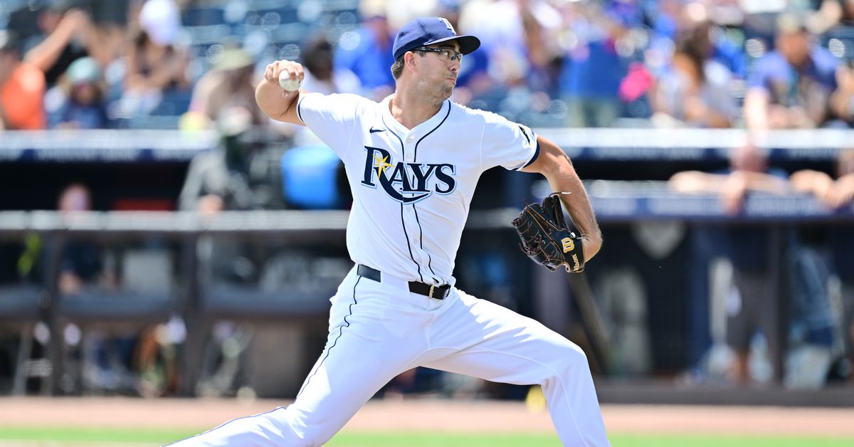 Shut out again. Rays 0 Dodgers 3