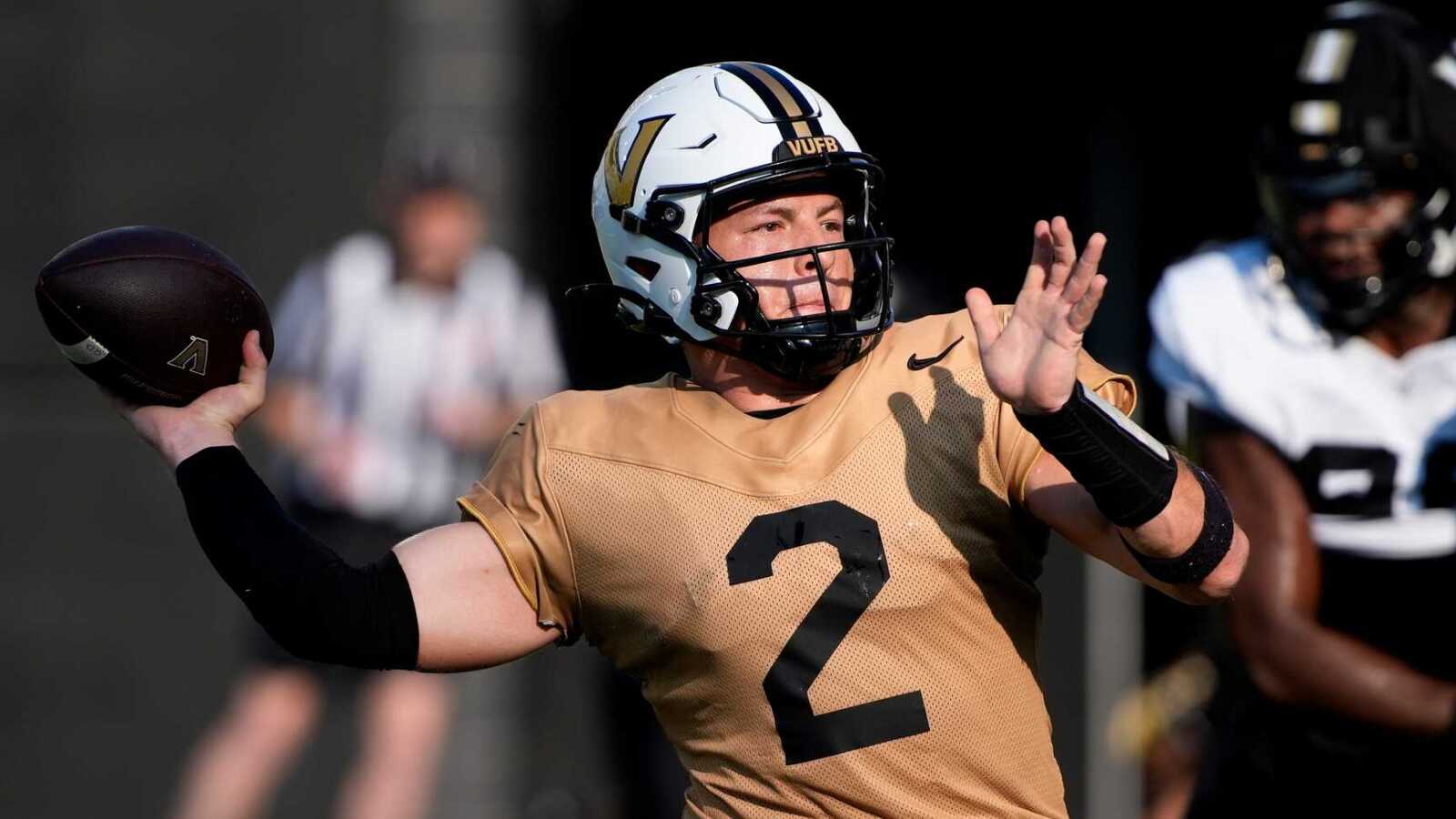 Vanderbilt QB sets outrageously high bar for 2025 season