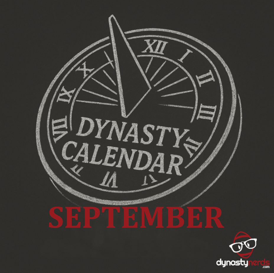 Dynasty Fantasy Calendar | September 2025