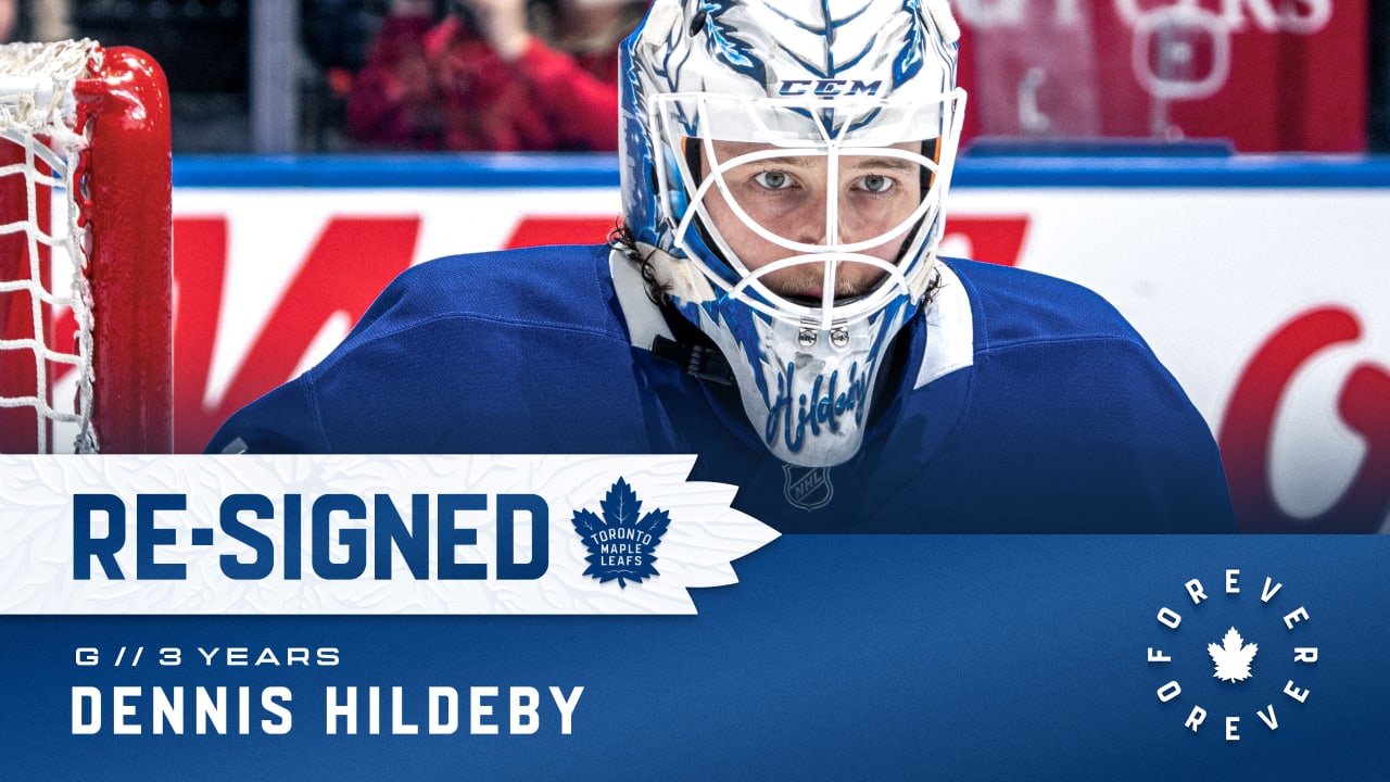 Maple Leafs Sign Goaltender Dennis Hildeby