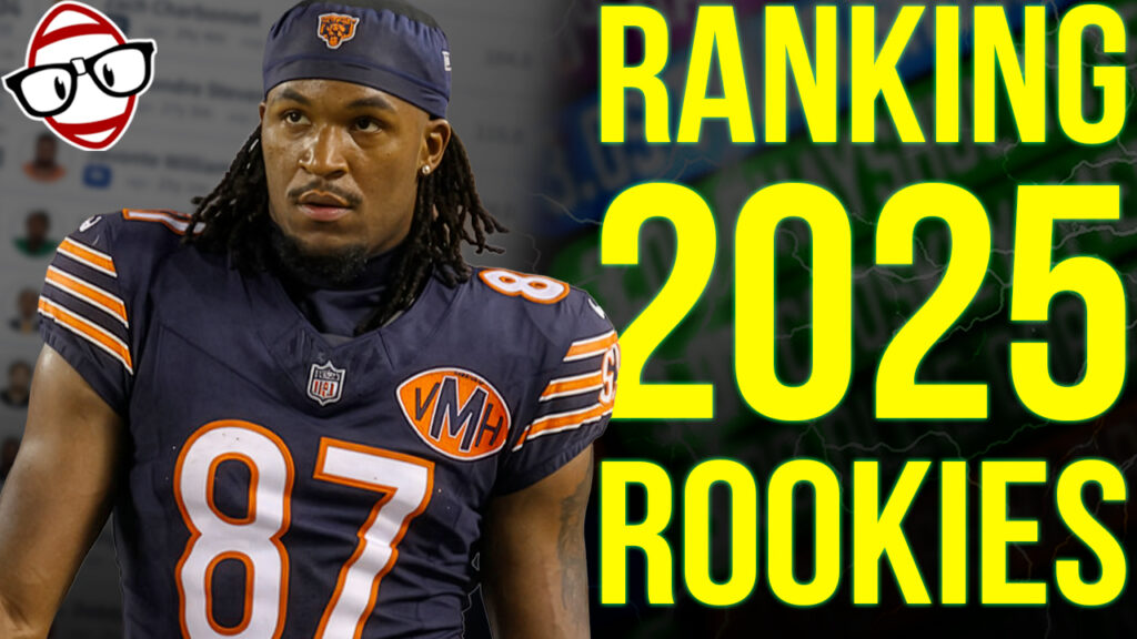 2025 Rookie Ranking Thumbnail with Luther Burden
