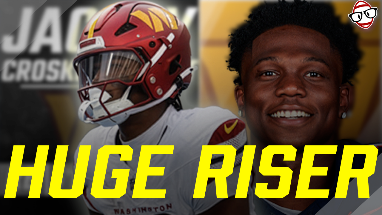 Fantasy Football thumbnail with Jacory Croskey-Merritt