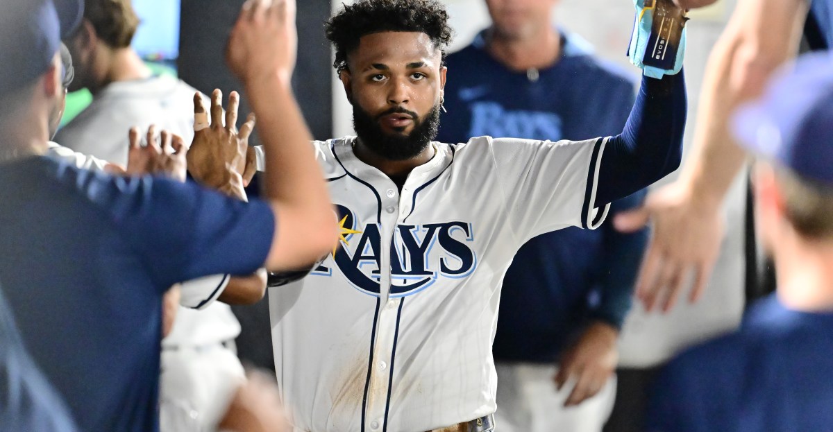 Junior Caminero Named 2025 Hank Aaron Award Finalist