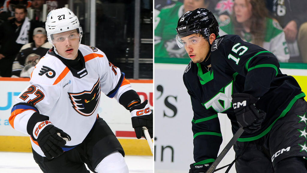 Stars, Flyers swap AHL forwards