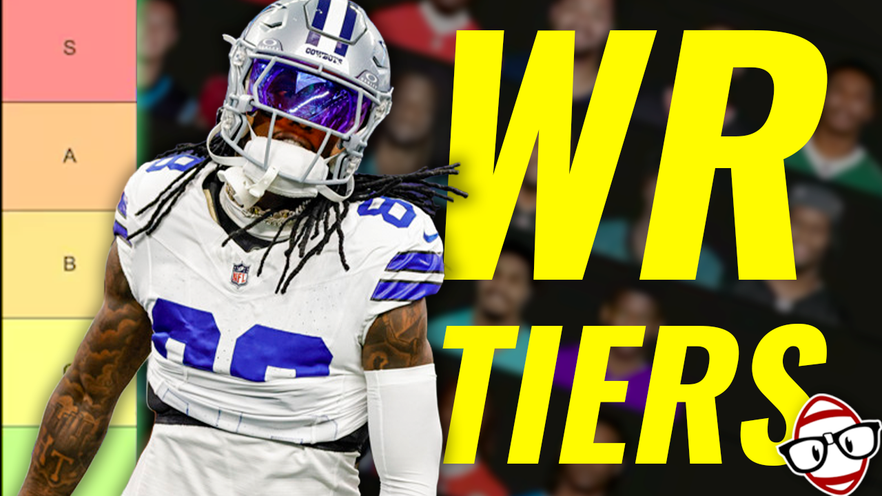 Ranking WRs for Dynasty (Tier List) Dynasty Fantasy Football Podcast – Ep. 741