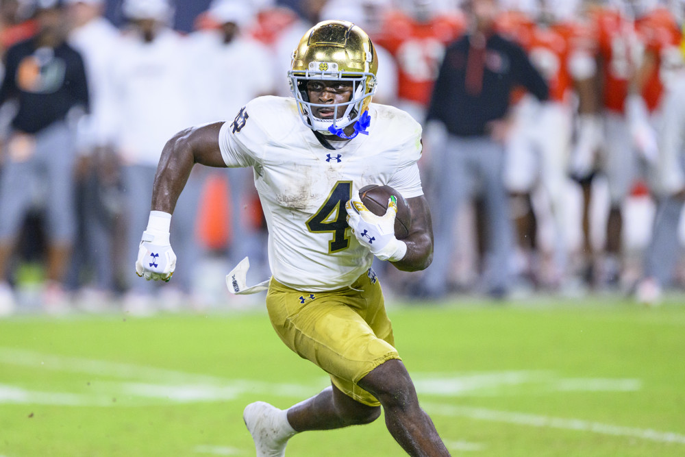 Jeremiyah Love Rookie Profile Featured Cover Image RB Notre Dame 2026 NFL Draft Prospect Dynasty Fantasy Football
