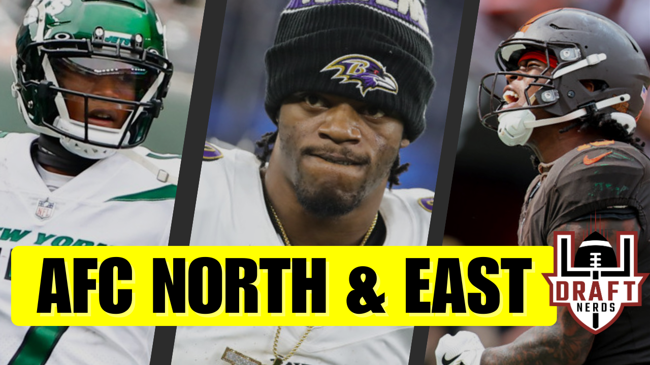 Team Needs and Draft Strategy for AFC North and AFC East Teams for 2026! NFL Draft Podcast EP. 6