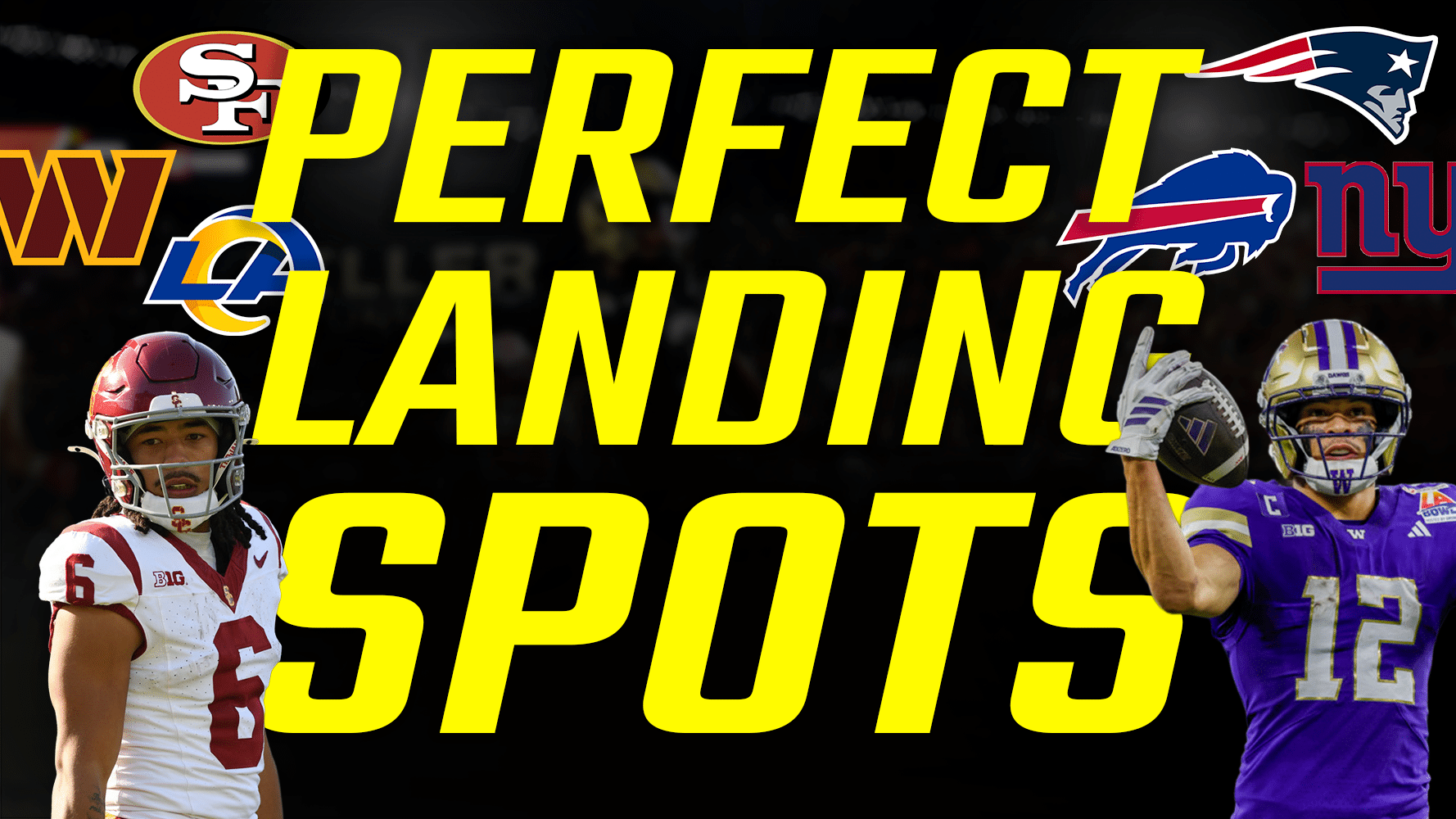 BEST Possible Landing Spots for the 2026 Wide Receivers in the NFL Draft!- The College Show EP. 11