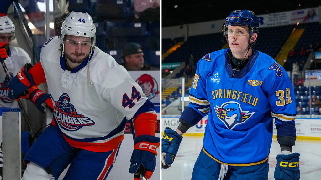 Blues, Islanders trade AHL forwards