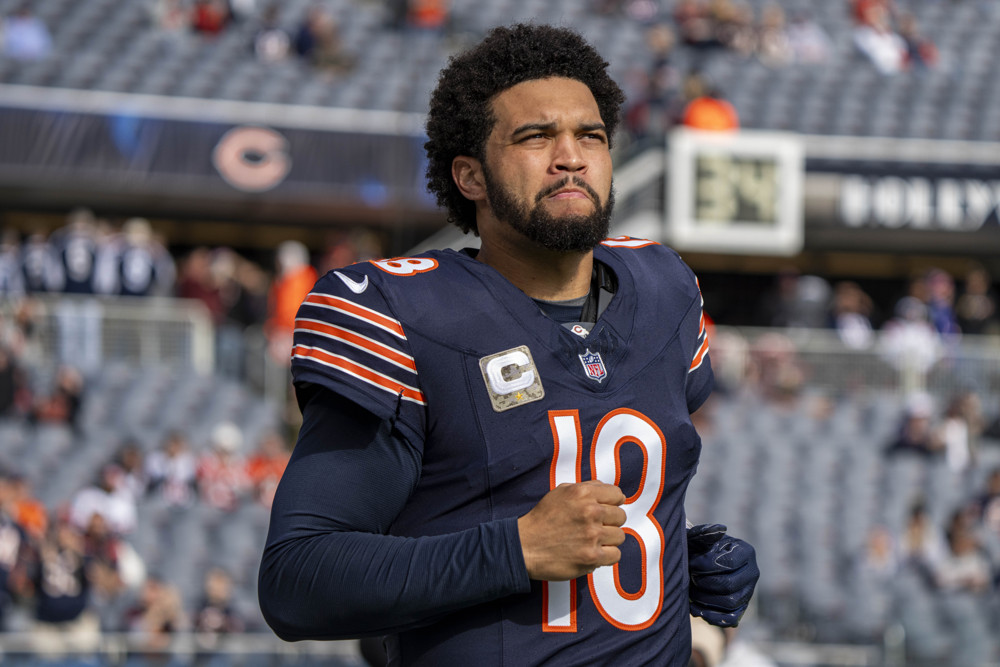 Caleb Williams as Keep Trade Cut featured image for Quarterbacks in 2026