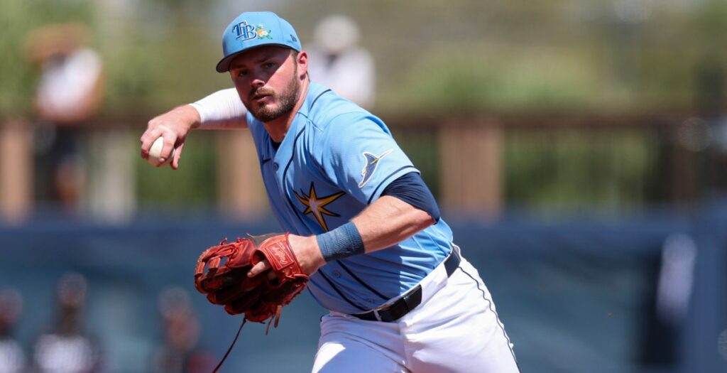 2B Gavin Lux to IL, UTIL Richie Palacios makes Opening Day roster