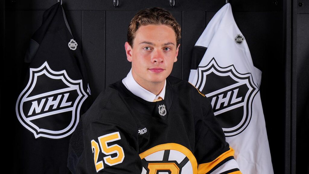 Bruins sign first-rounder Hagens to AHL tryout
