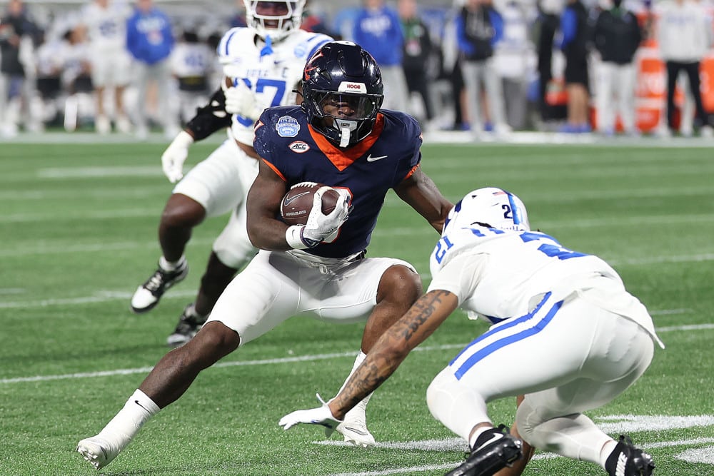 J’Mari Taylor Rookie Profile Running Back Virginia 2026 NFL Draft Prospect Dynasty Fantasy Football