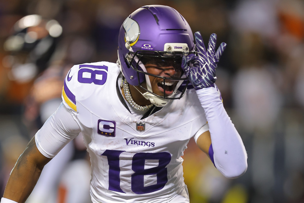 Justin Jefferson featured in Keep Trade Cut Wide Receiver edition