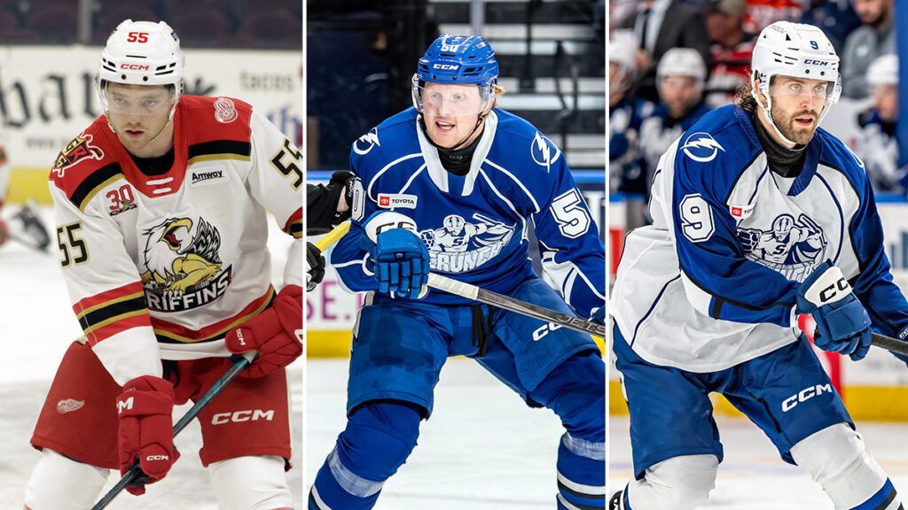 Lightning acquire Mitchell, send two to Red Wings