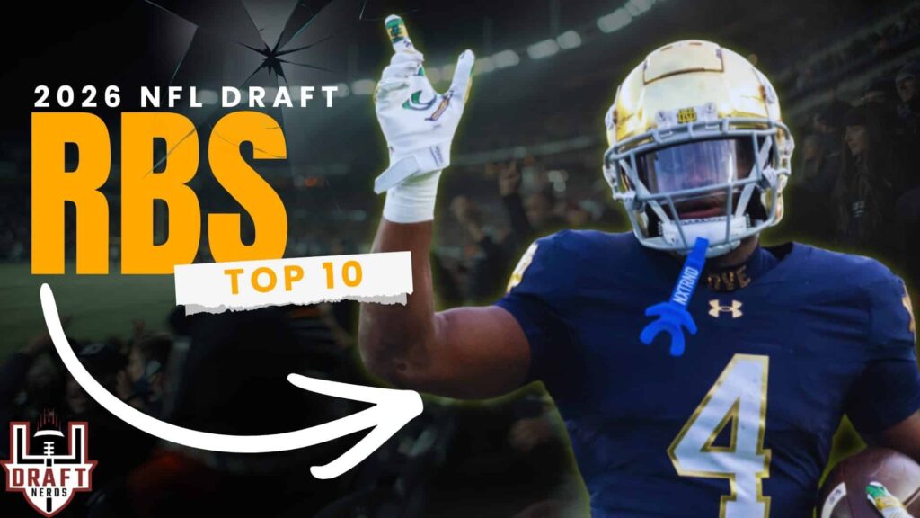Ranking the Top 10 Rookie RBs for the 2026 NFL Draft! NFL Draft Podcast EP. 19
