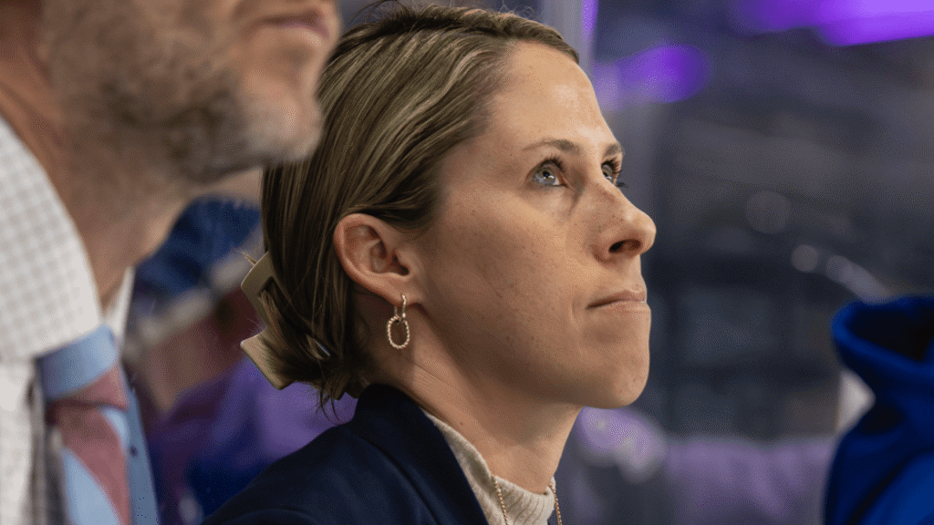 Weiss keeps focus on job as Colorado AHL assistant, not historic promotion