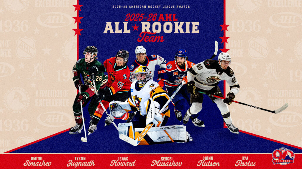 AHL announces 2025-26 All-Rookie Team