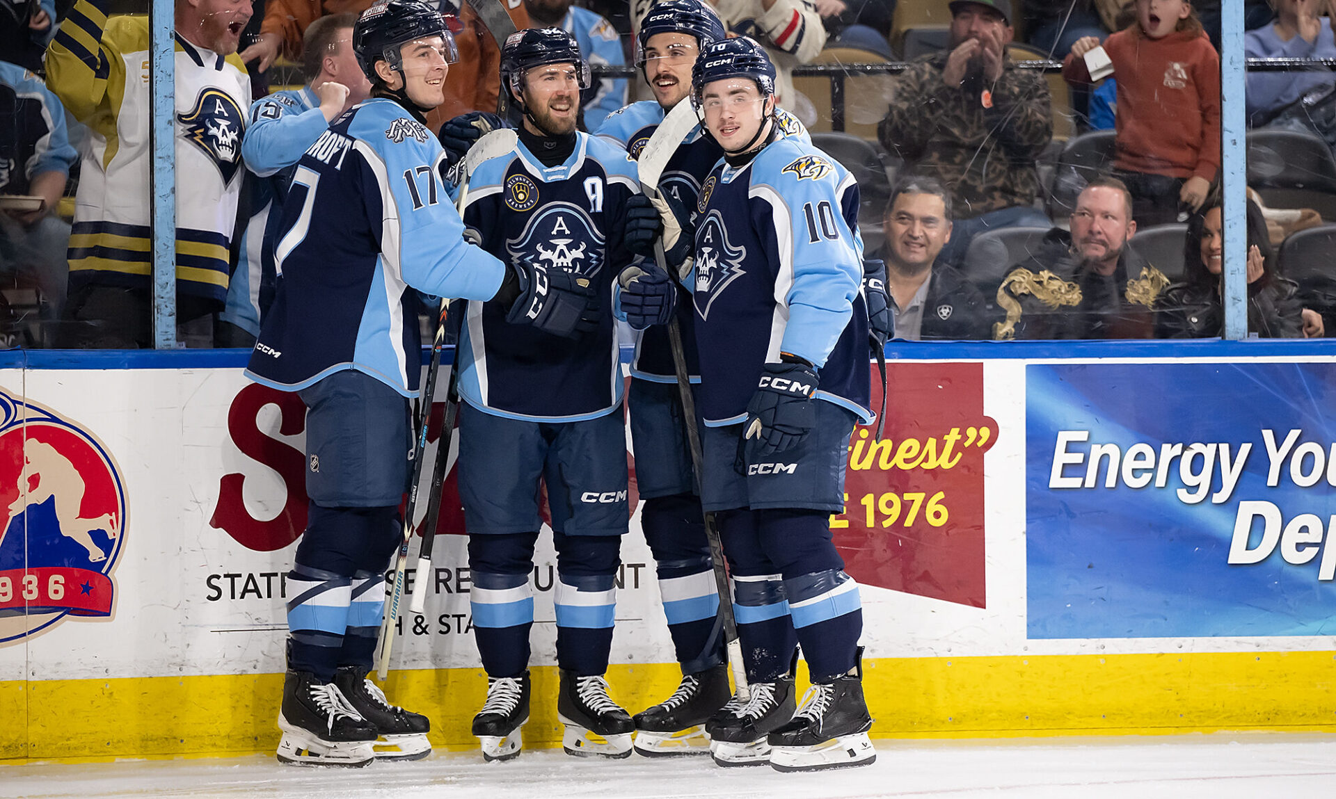Admirals Ready For Post-Season Run
Viewing Parties for Round 1 are Set
Oesterle Leads Ads into Playoffs
Regular Season Ends with Loss
Ads to Face Moose in Post-Season