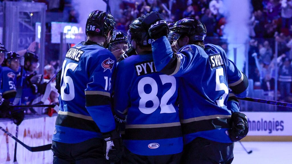 Monsters strike quickly to take Game 1