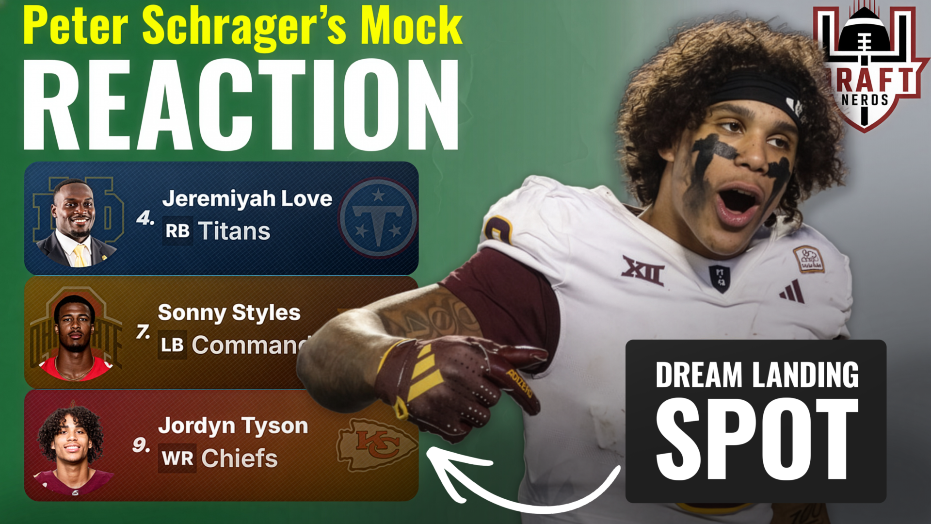 Reacting to Peter Schrager’s NFL Mock Draft! NFL Draft Podcast EP. 25