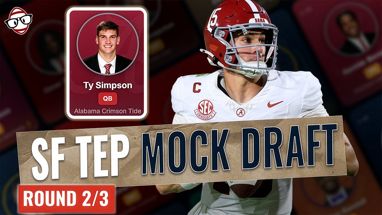 SF TEP Rookie Mock Draft (Round 2&3)! Dynasty Fantasy Football Podcast EP. 821