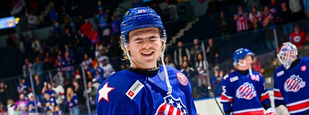 TEENAGE SENSATION LEADING AMERKS PLAYOFF PUSH