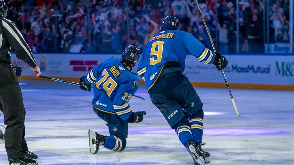 Dube does it! T’birds complete biggest upset in Calder Cup history