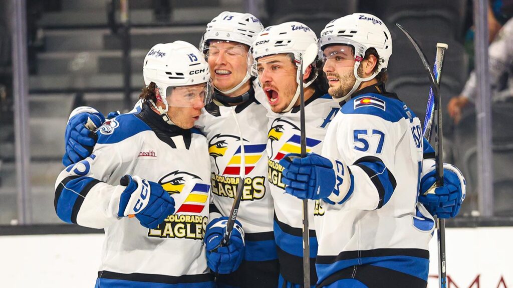 Eagles shut down Silver Knights in Game 1