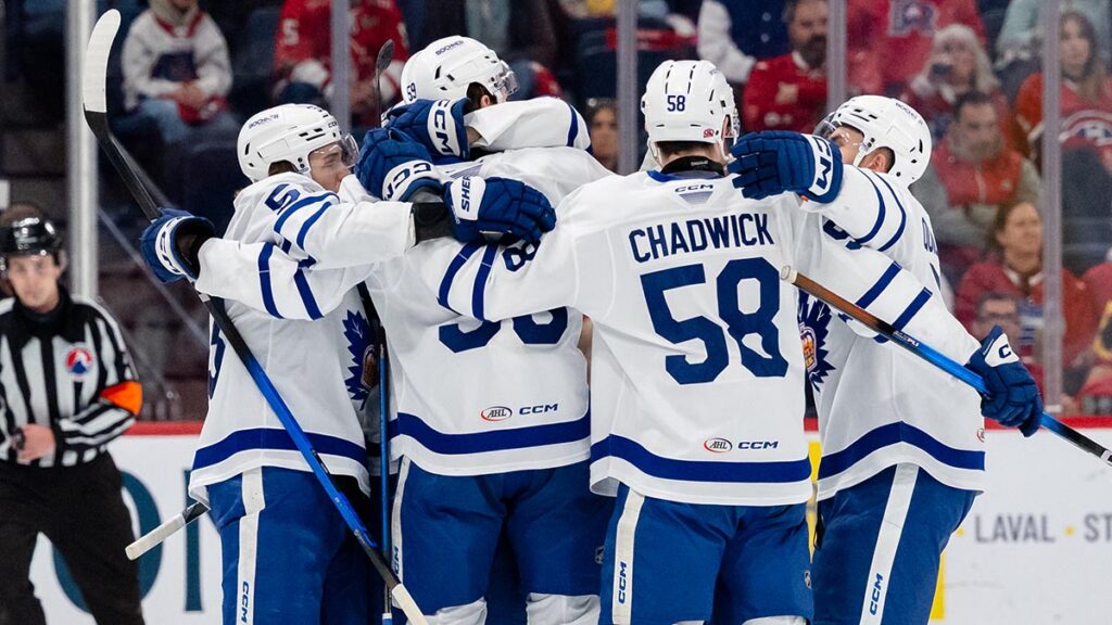 Marlies rally to knock out Rocket