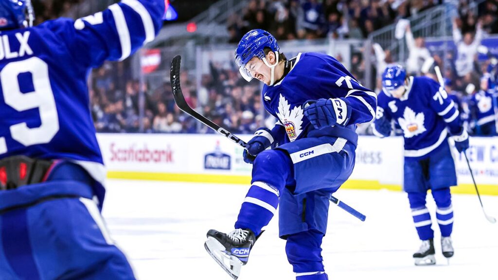 Marlies roll in Game 4 to square series