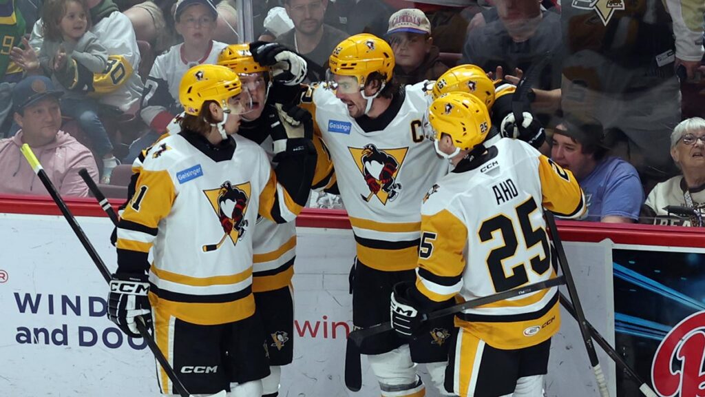 McGroarty’s OT winner gives Penguins 2-1 series lead