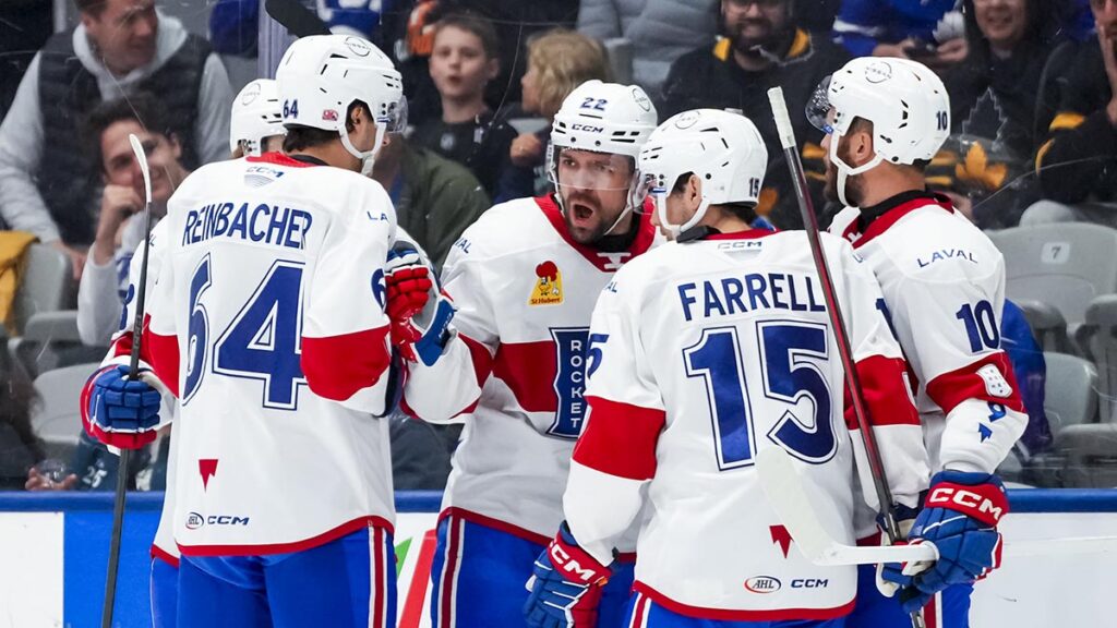 Rocket blank Marlies to push series to limit