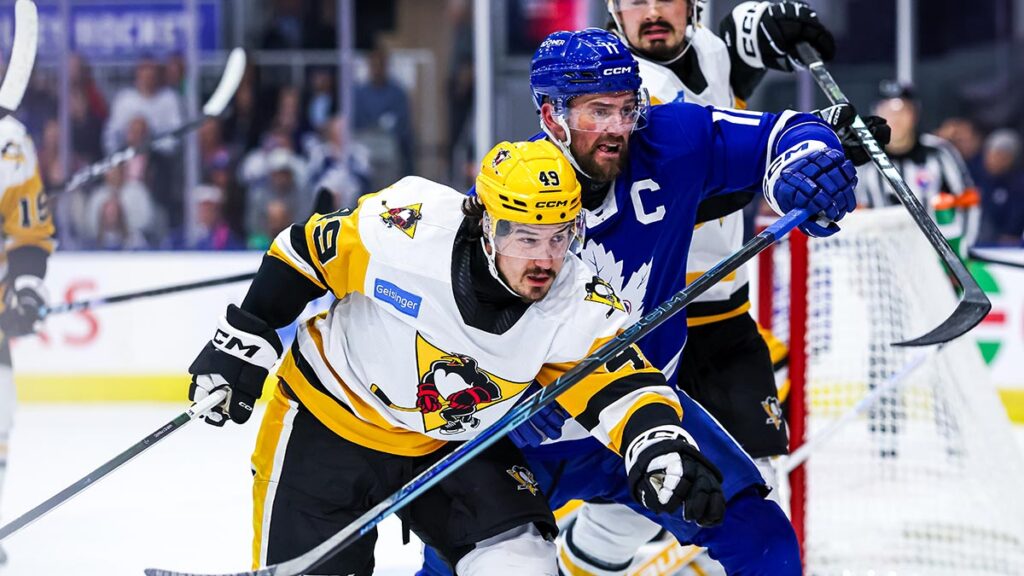 Penguins close gap on Marlies with Game 3 win