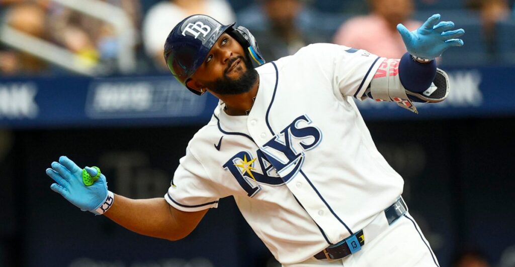 Rays, Caminero stay hot, sweep D-Backs: Rays 5, D-Backs 1