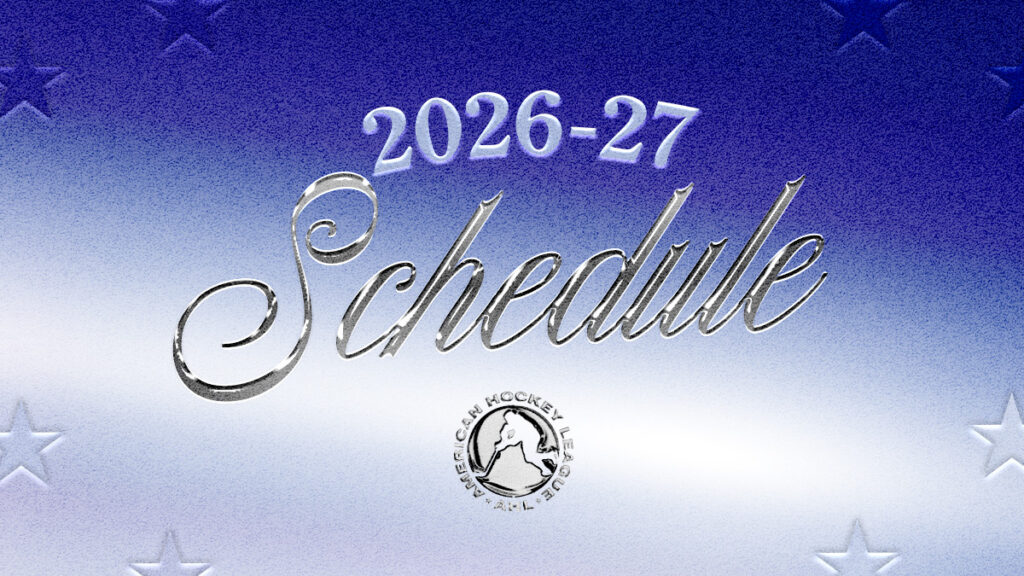 AHL unveils 2026-27 schedule