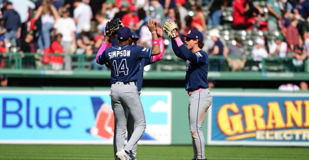 Rays Outfield Defense: Run first, ask questions later