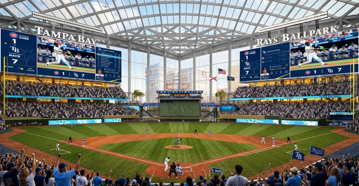 Rays Unveil New Renderings For Stadium & Forever Home District