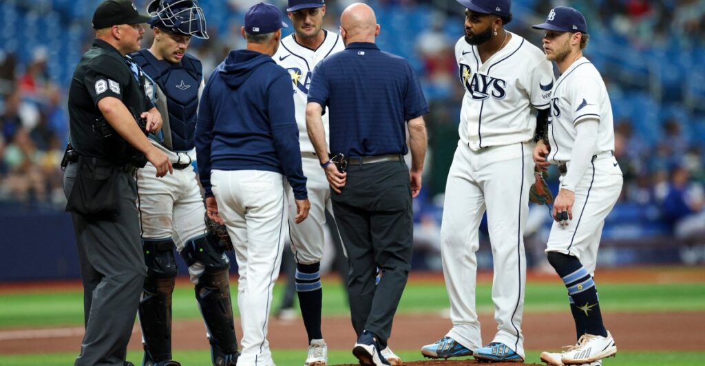 Rays win game but lose Shane McClanahan: Rays 3, Rangers 2